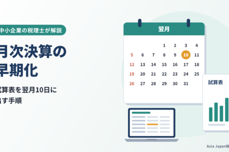 月次決算の早期化｜中小企業が試算表を翌月10日に出す手順